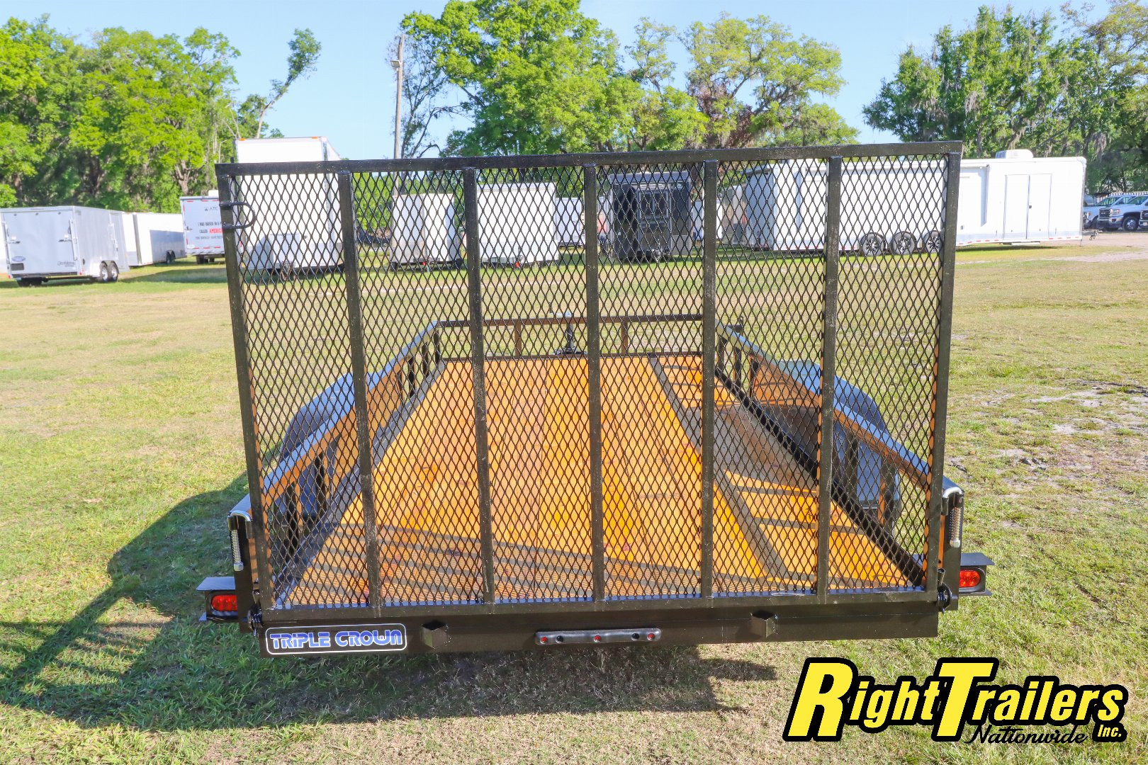 New 2025 6x14 Triple Crown Utility Trailer