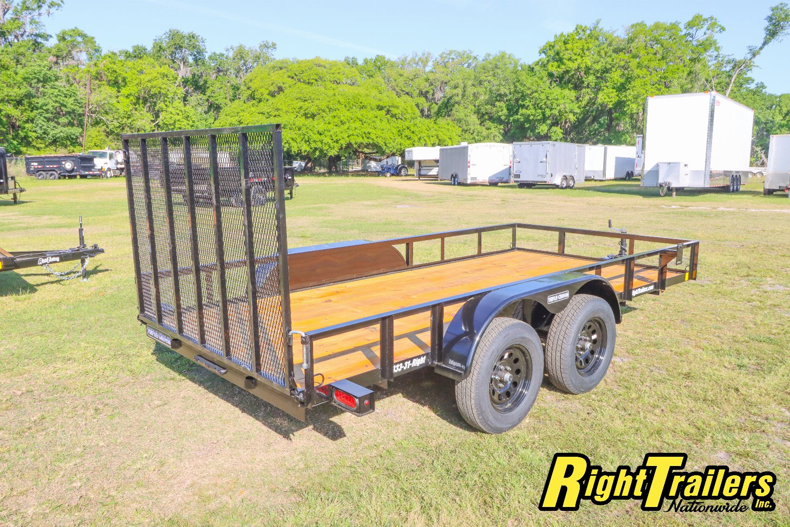 New 2025 6x14 Triple Crown Utility Trailer