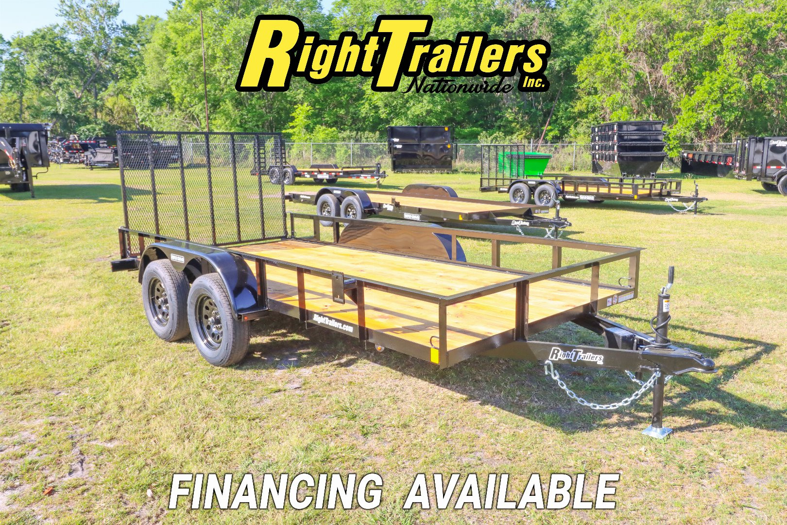 New 2025 6x14 Triple Crown Utility Trailer