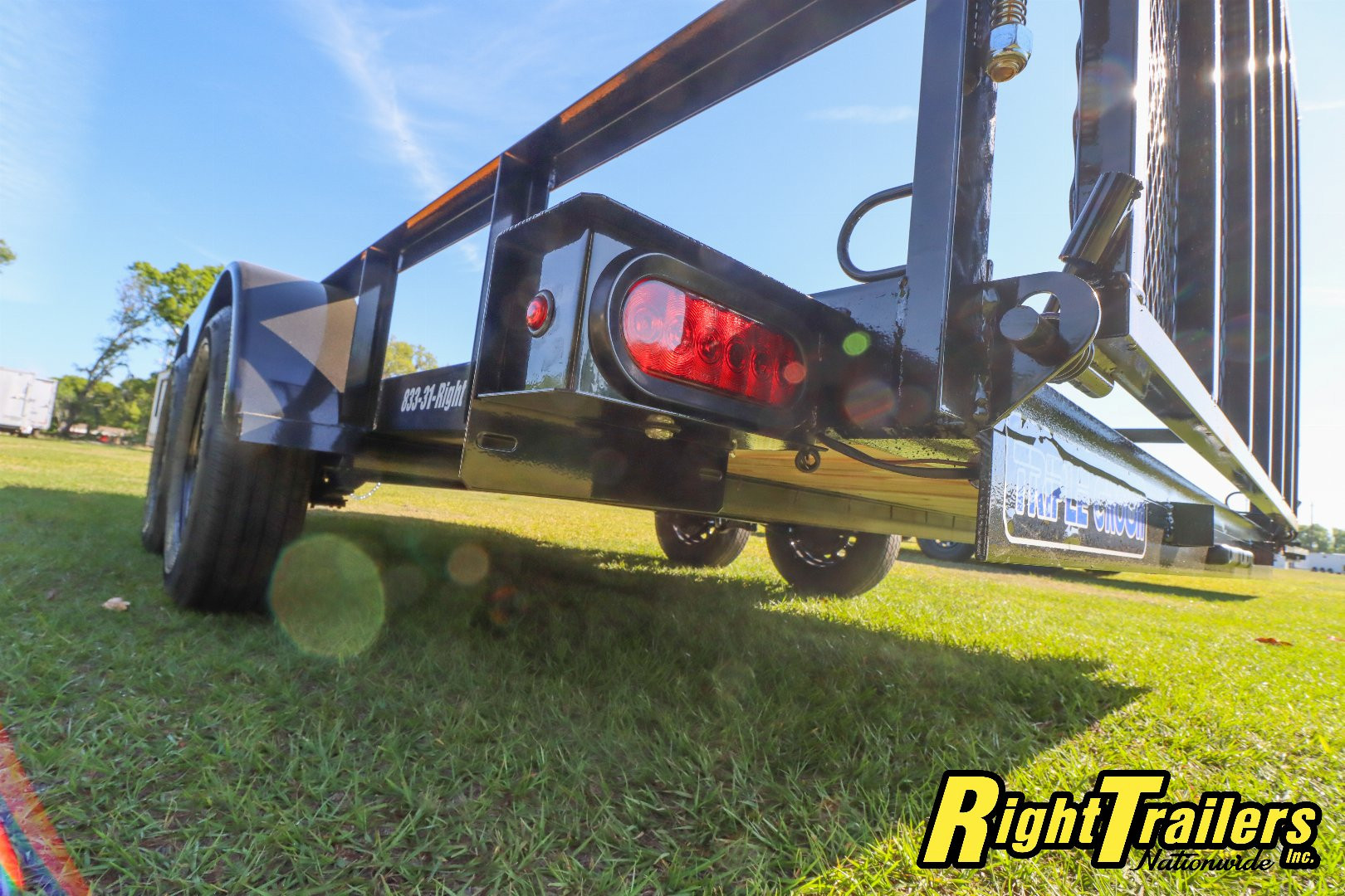 New 2025 7X16 Triple Crown ATV Utility Trailer