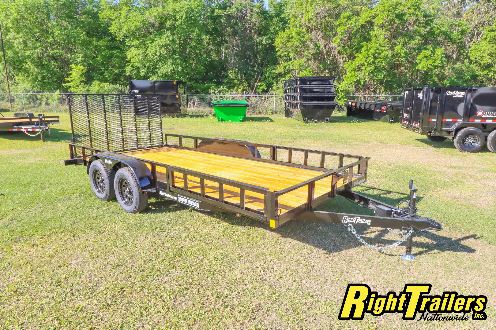 New 2025 7X16 Triple Crown ATV Utility Trailer