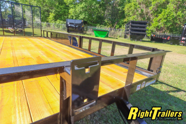 New 2025 7X16 Triple Crown ATV Utility Trailer