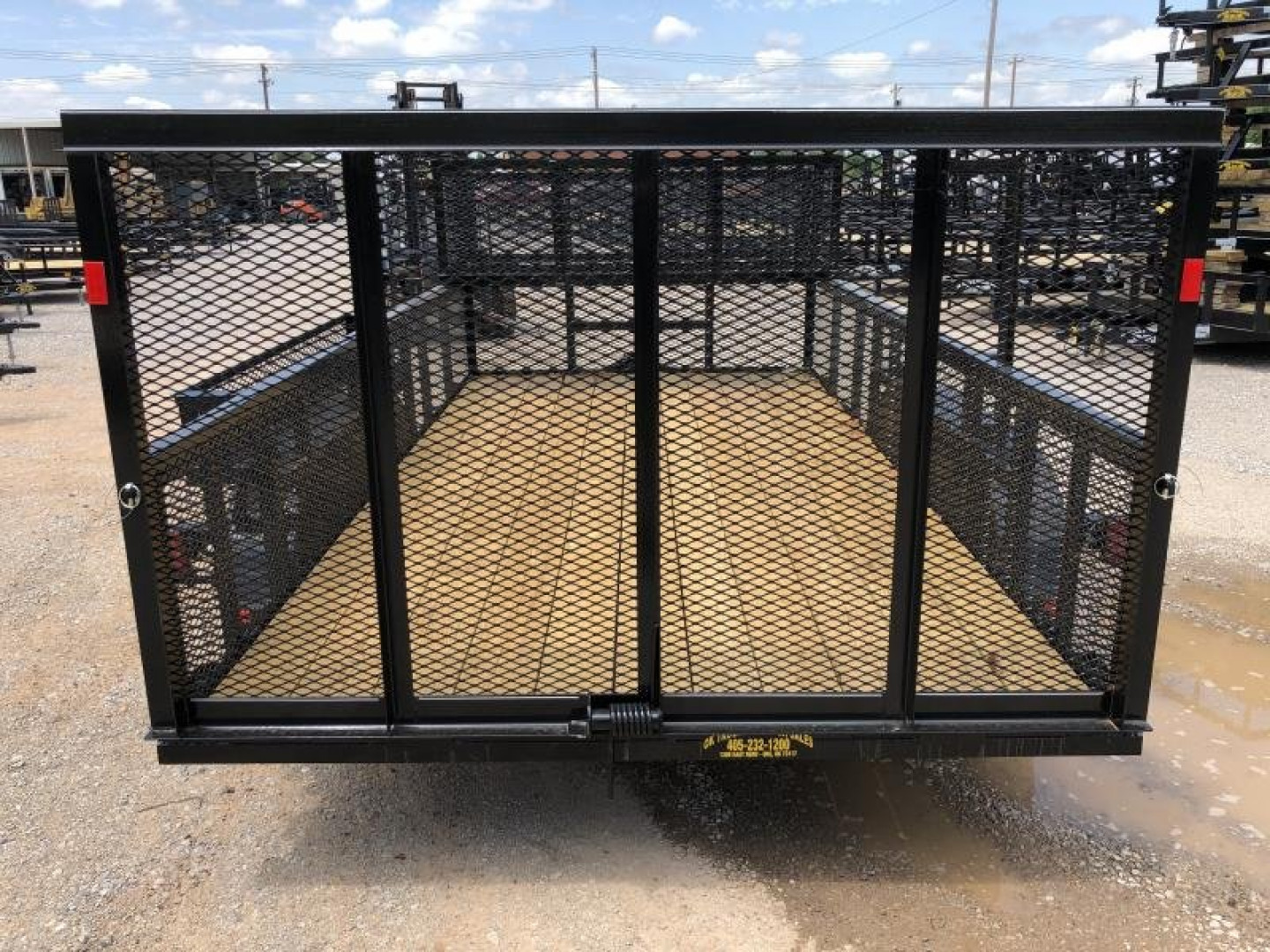New 2025 Road Boss 83"x14' Tandem Axle landscape with 2' Sides Landscape Trailer