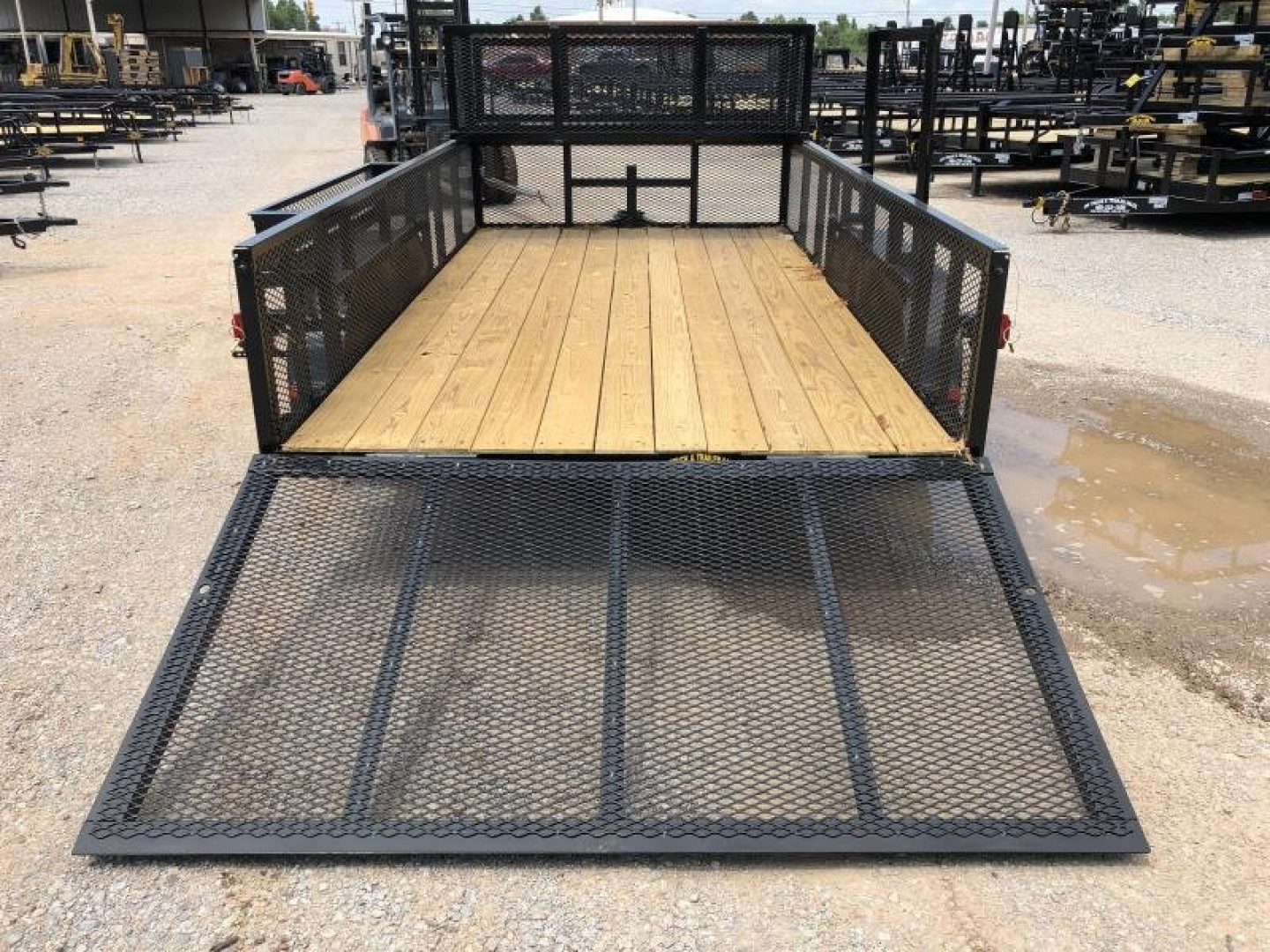 New 2025 Road Boss 83"x14' Tandem Axle landscape with 2' Sides Landscape Trailer