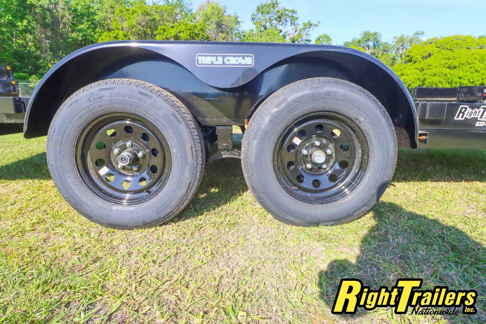 New 2025 7X18 Triple Crown Car Hauler