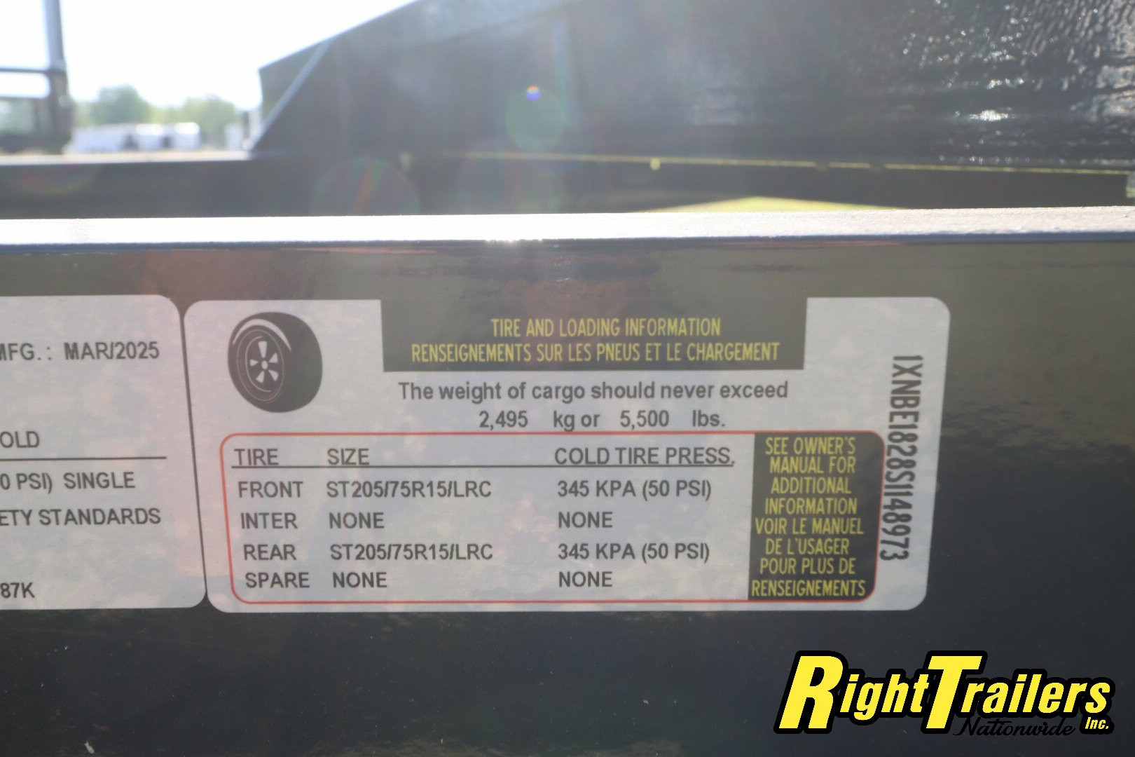 New 2025 7X18 Triple Crown Car Hauler