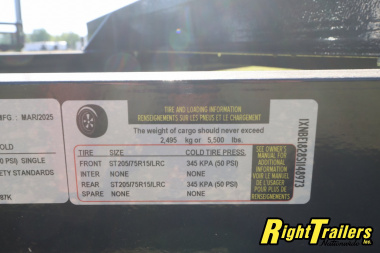 New 2025 7X18 Triple Crown Car Hauler