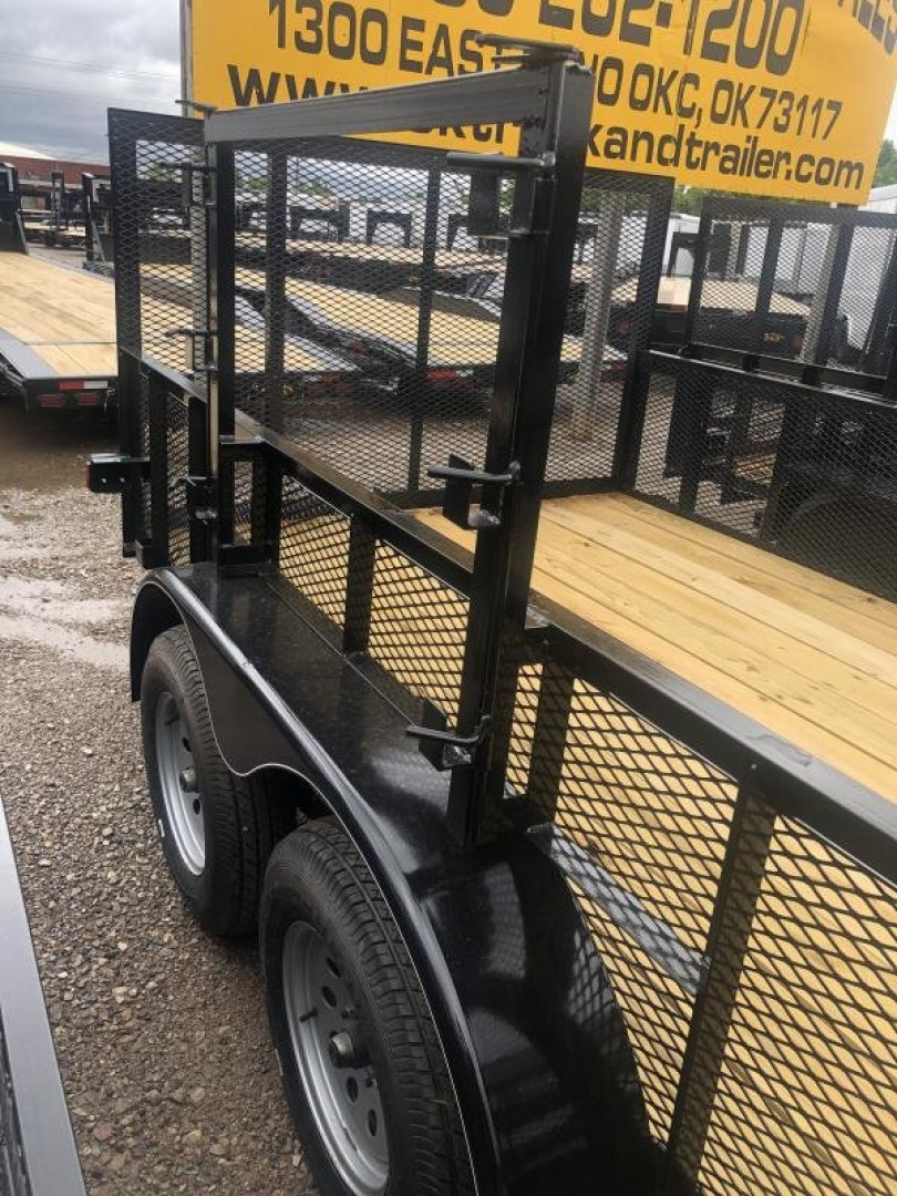 New 2025 Road Boss 83"x16' Tandem Axle Landscape with 2' Sides Landscape Trailer