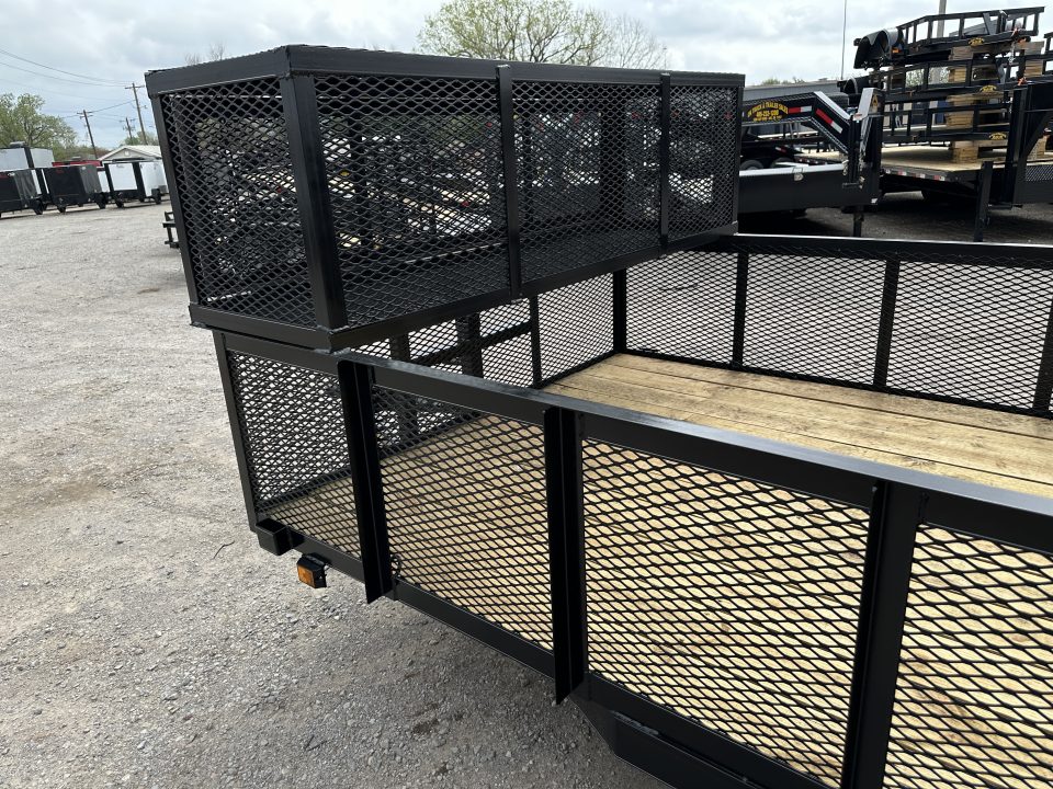 New 2026 Road Boss 83"x16' Tandem Axle Landscape with 2' Sides Landscape Trailer