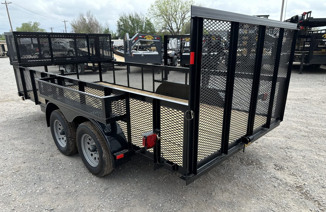 New 2026 Road Boss 83"x16' Tandem Axle Landscape with 2' Sides Landscape Trailer