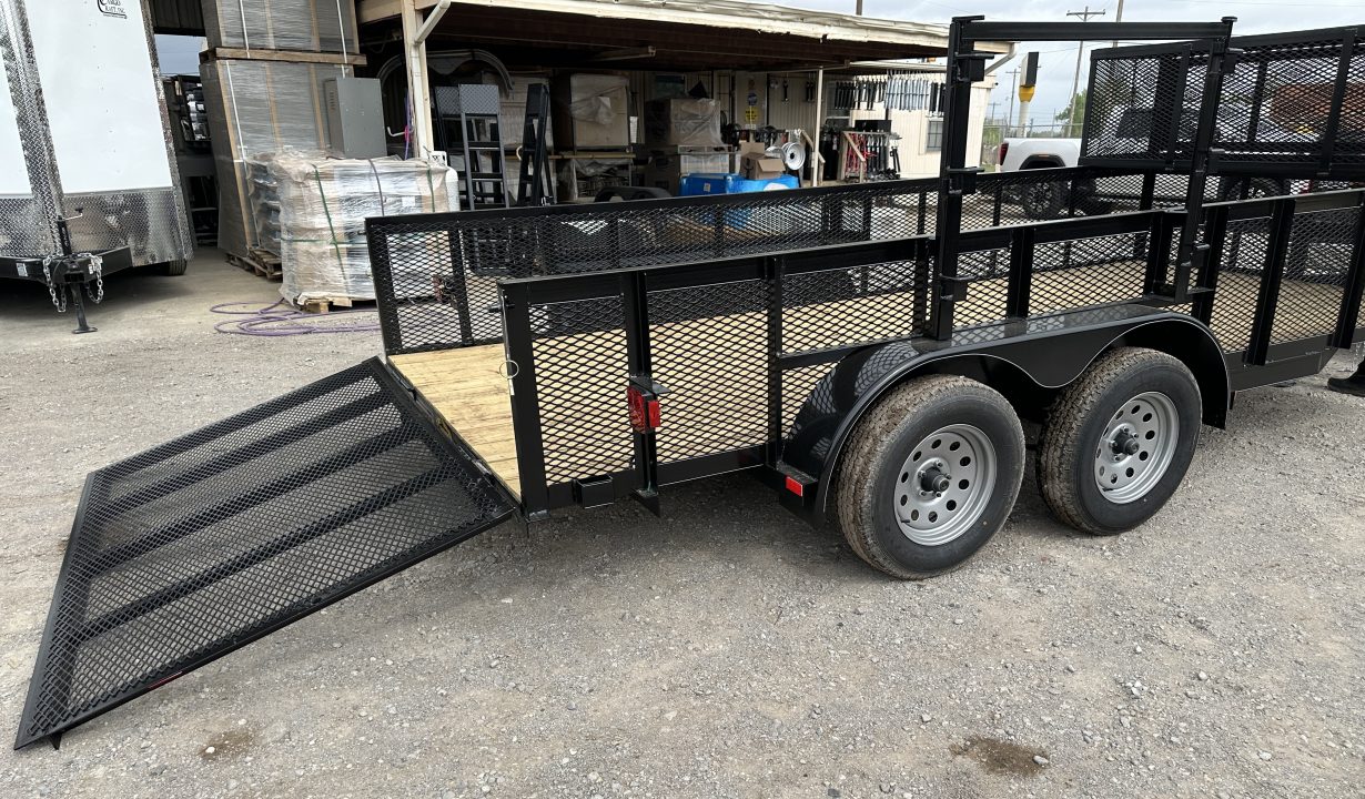 New 2026 Road Boss 83"x16' Tandem Axle Landscape with 2' Sides Landscape Trailer