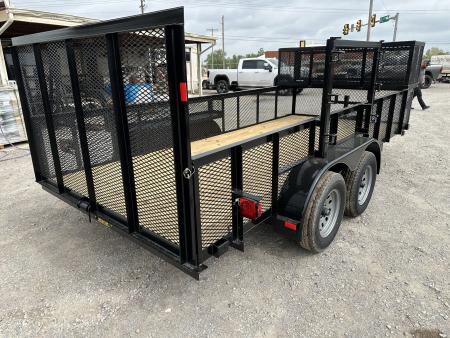 New 2026 Road Boss 83"x16' Tandem Axle Landscape with 2' Sides Landscape Trailer