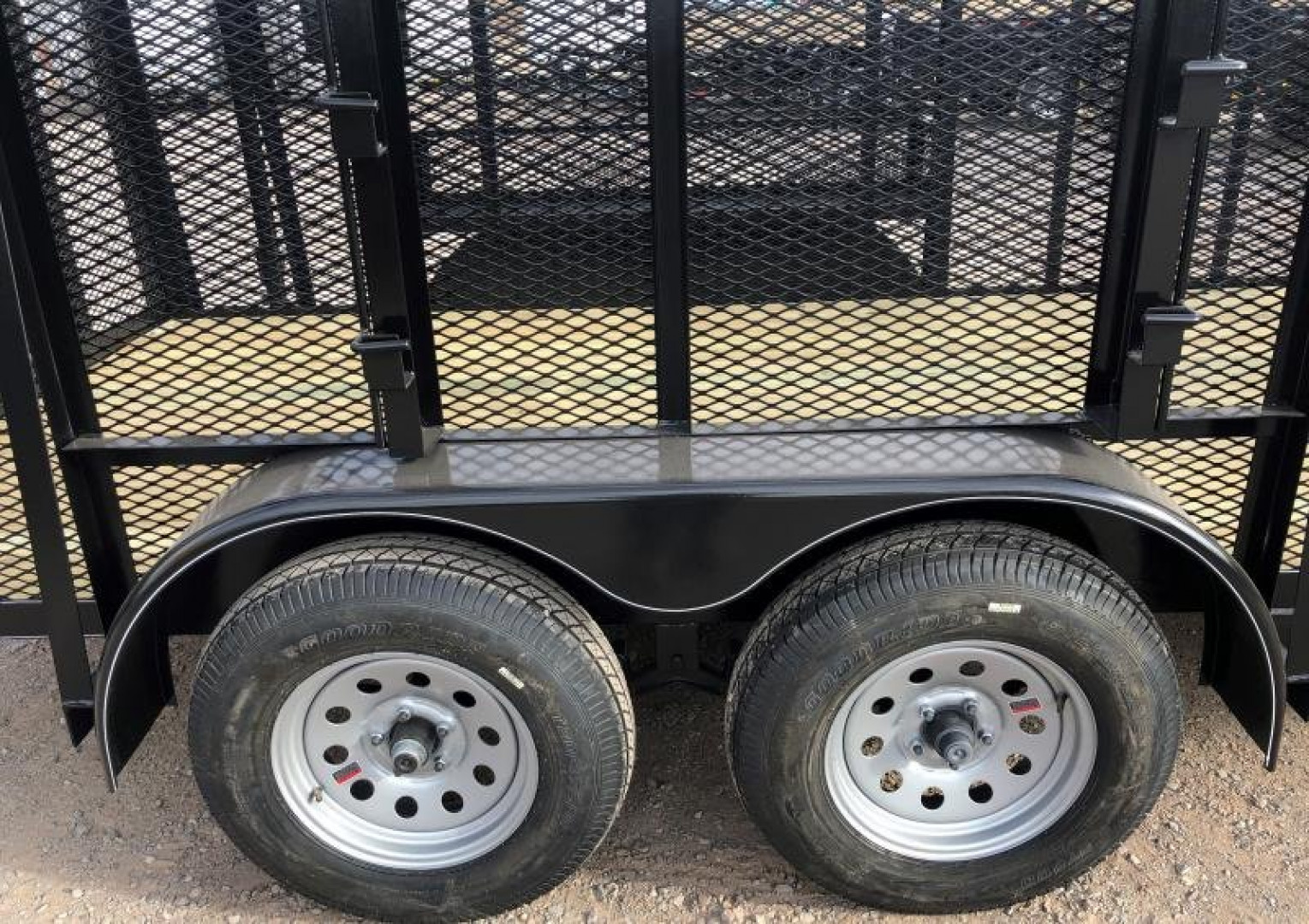 New 2025 Road Boss 83"x16' Tandem Axle Landscape with 4' Sides Landscape Trailer