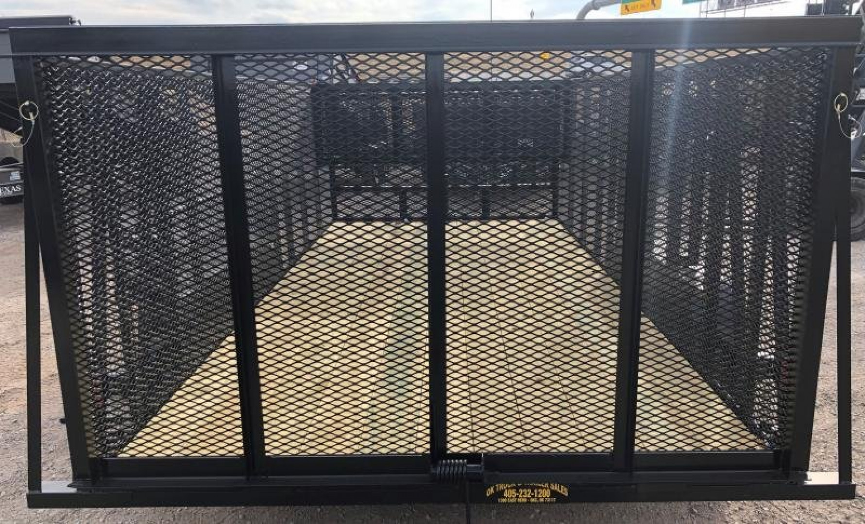 New 2025 Road Boss 83"x16' Tandem Axle Landscape with 4' Sides Landscape Trailer