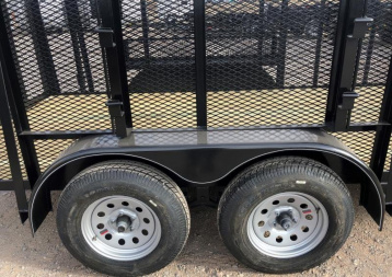 New 2025 Road Boss 83"x16' Tandem Axle Landscape with 4' Sides Landscape Trailer