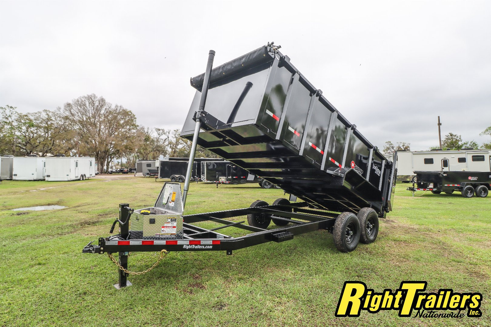 New 2025 7X16 U-DUMP Dump Trailer