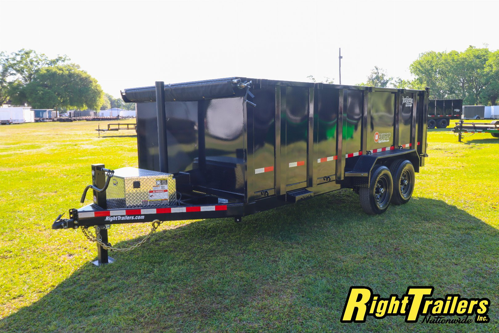 New 2025 7X16 U-DUMP Dump Trailer