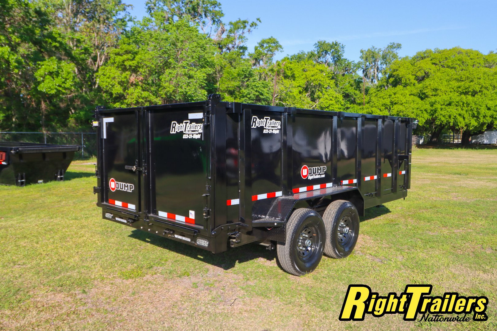 New 2025 7X16 U-DUMP Dump Trailer