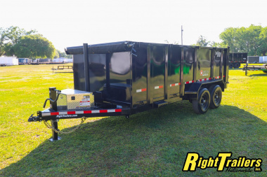 New 2025 7X16 U-DUMP Dump Trailer