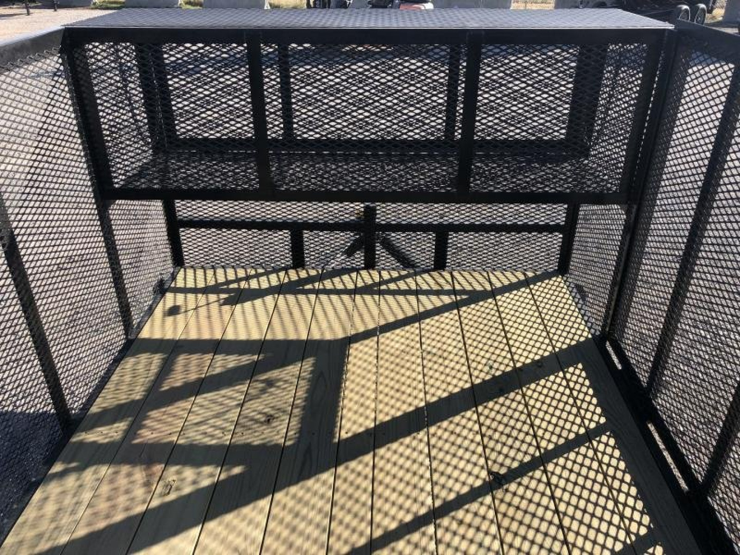 New 2025 Road Boss 83"x18' Landscape 4'sides & Side gate Landscape Trailer