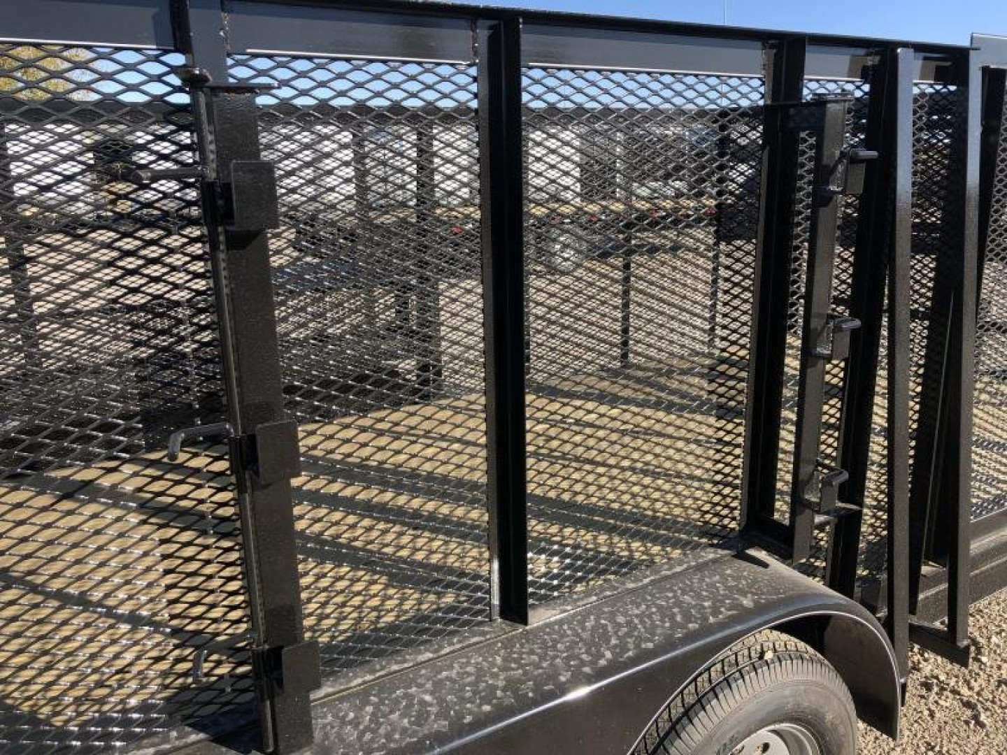 New 2025 Road Boss 83"x18' Landscape 4'sides & Side gate Landscape Trailer