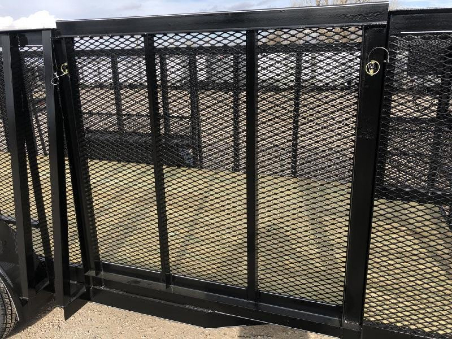 New 2025 Road Boss 83"x18' Landscape 4'sides & Side gate Landscape Trailer