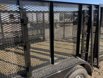 New 2025 Road Boss 83"x18' Landscape 4'sides & Side gate Landscape Trailer