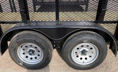 New 2025 Road Boss 83"x18' Landscape 4'sides & Side gate Landscape Trailer