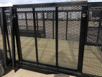 New 2025 Road Boss 83"x18' Landscape 4'sides & Side gate Landscape Trailer