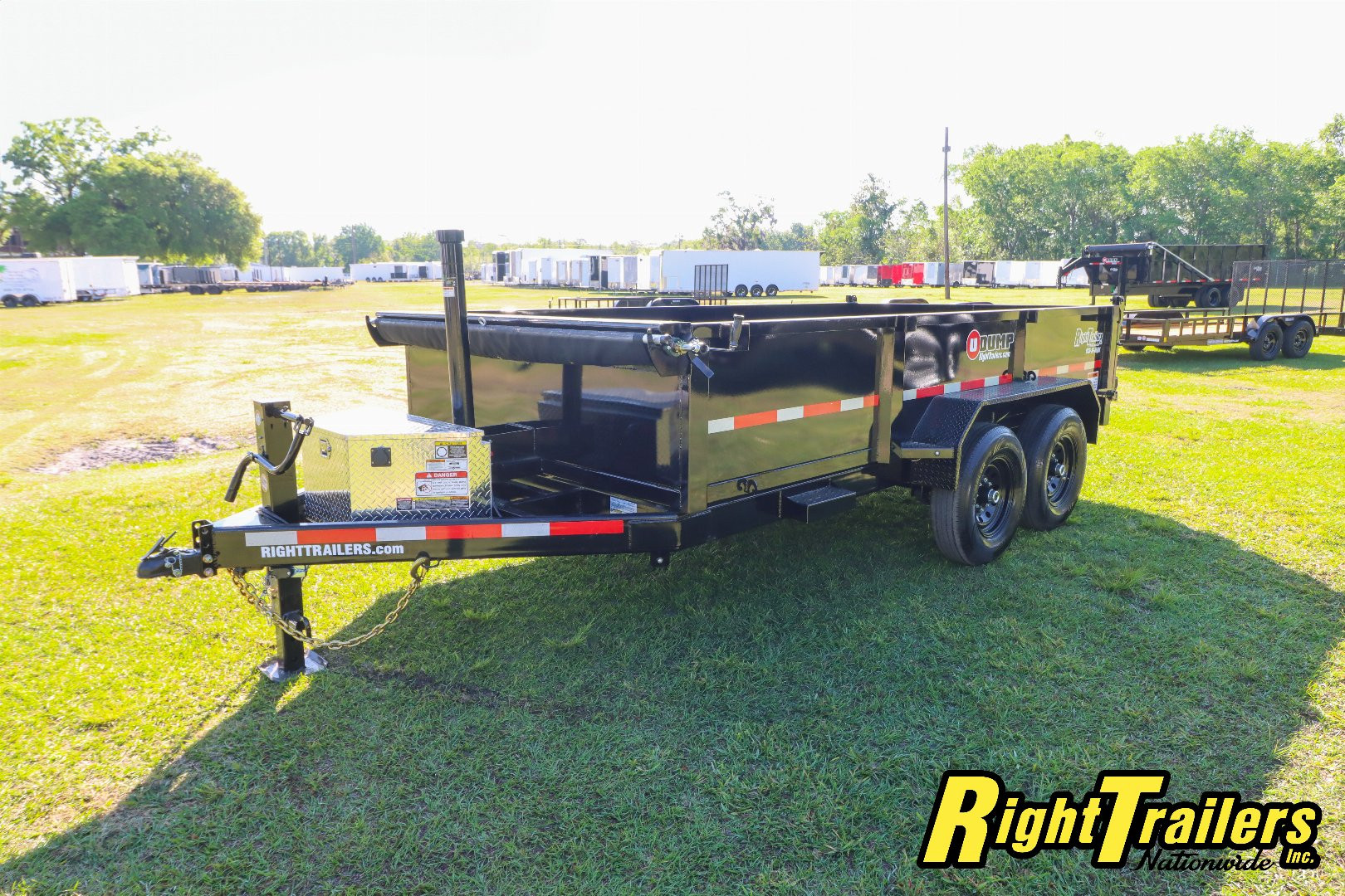 New 2025 7X14 U-Dump Dump Trailer