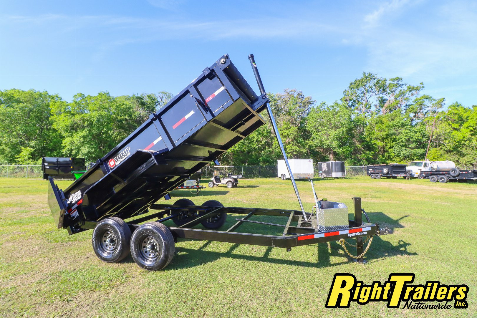 New 2025 7X14 U-Dump Dump Trailer