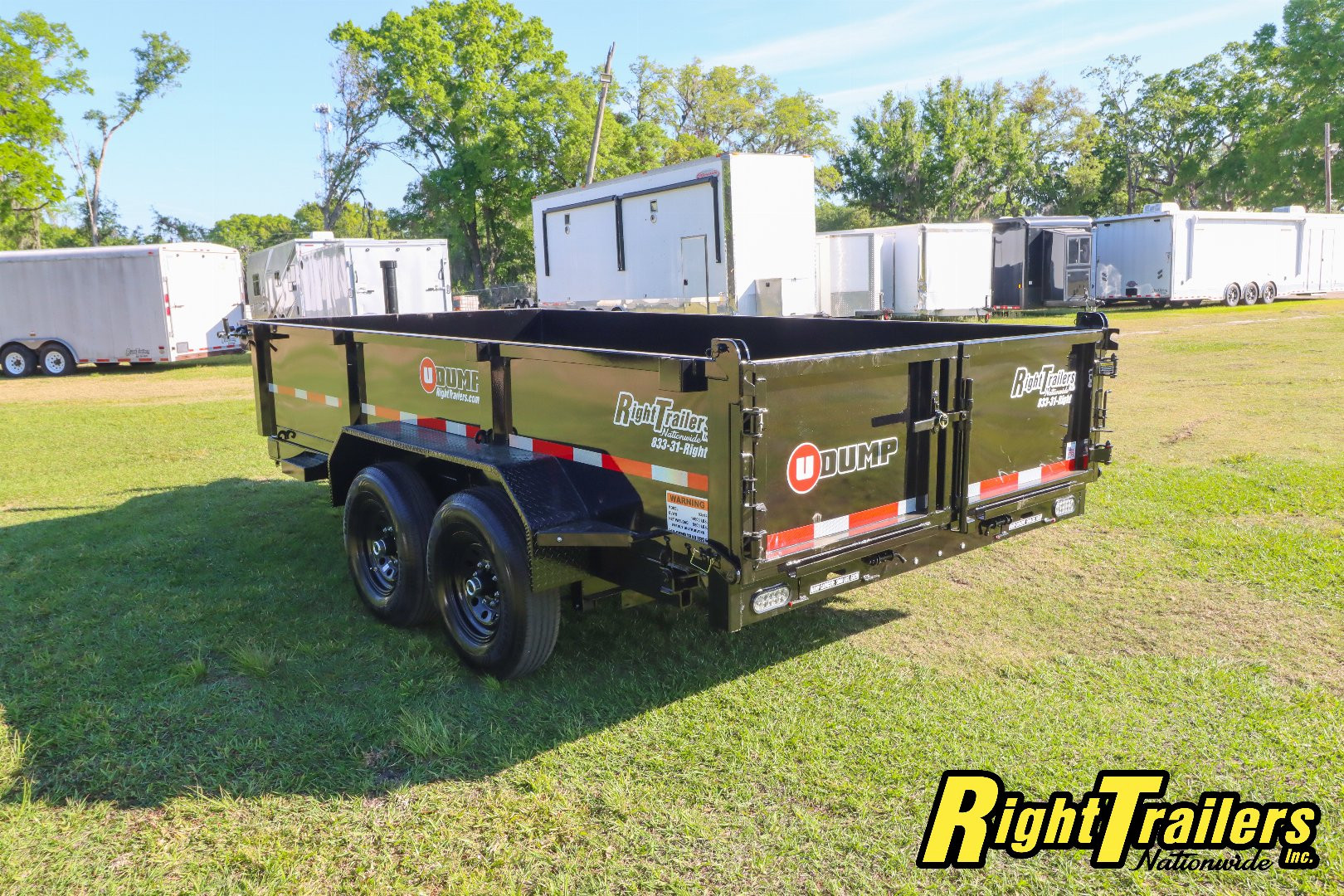 New 2025 7X14 U-Dump Dump Trailer