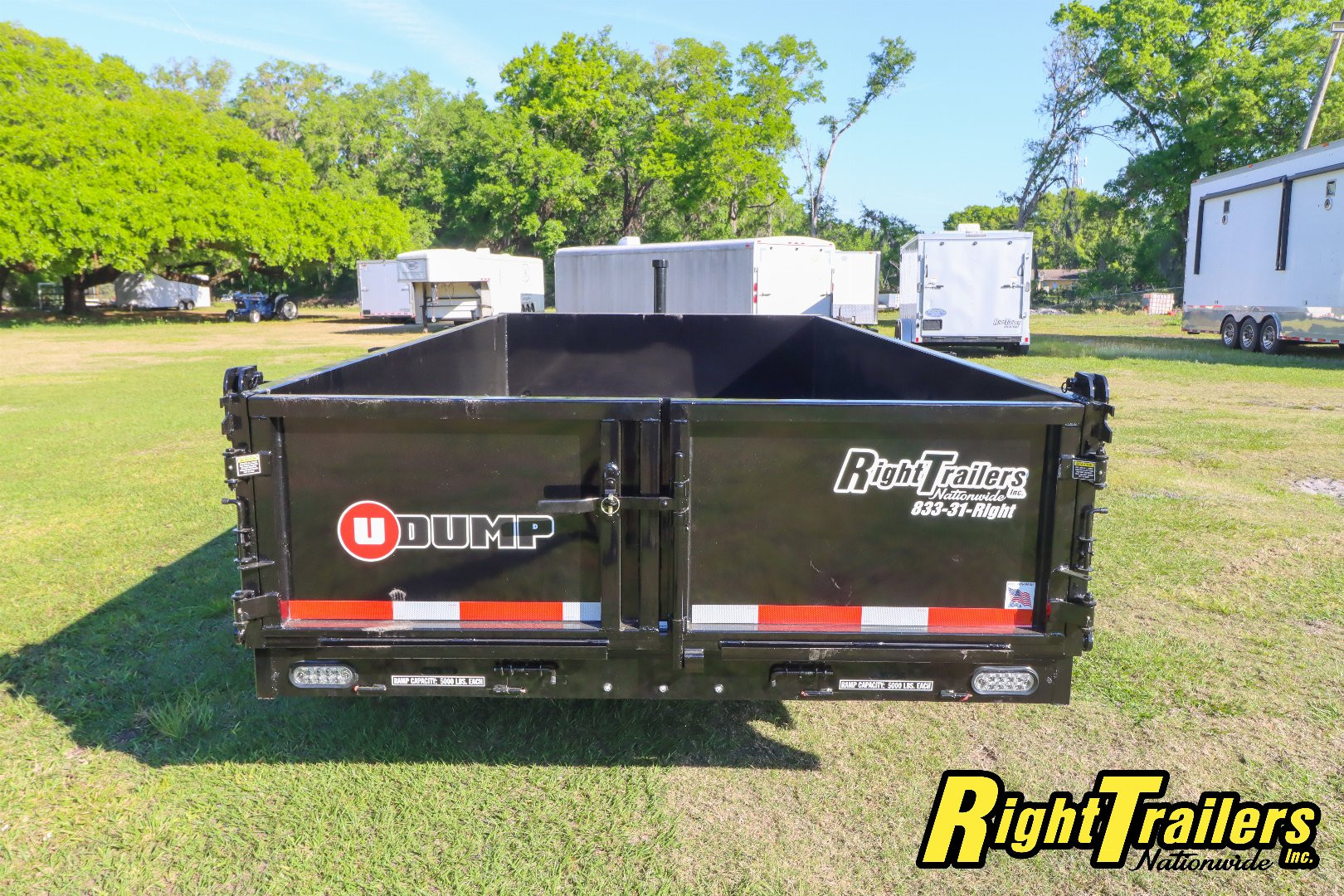 New 2025 7X14 U-Dump Dump Trailer
