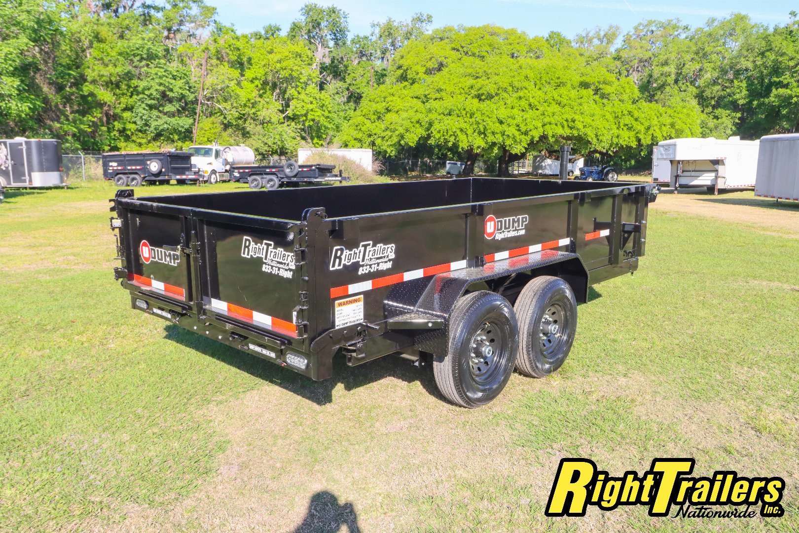 New 2025 7X14 U-Dump Dump Trailer