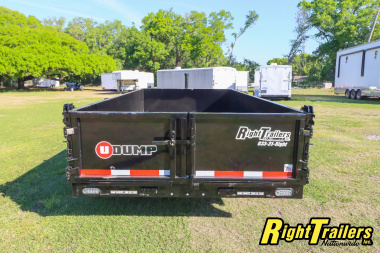 New 2025 7X14 U-Dump Dump Trailer