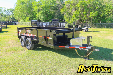 New 2025 7X14 U-Dump Dump Trailer