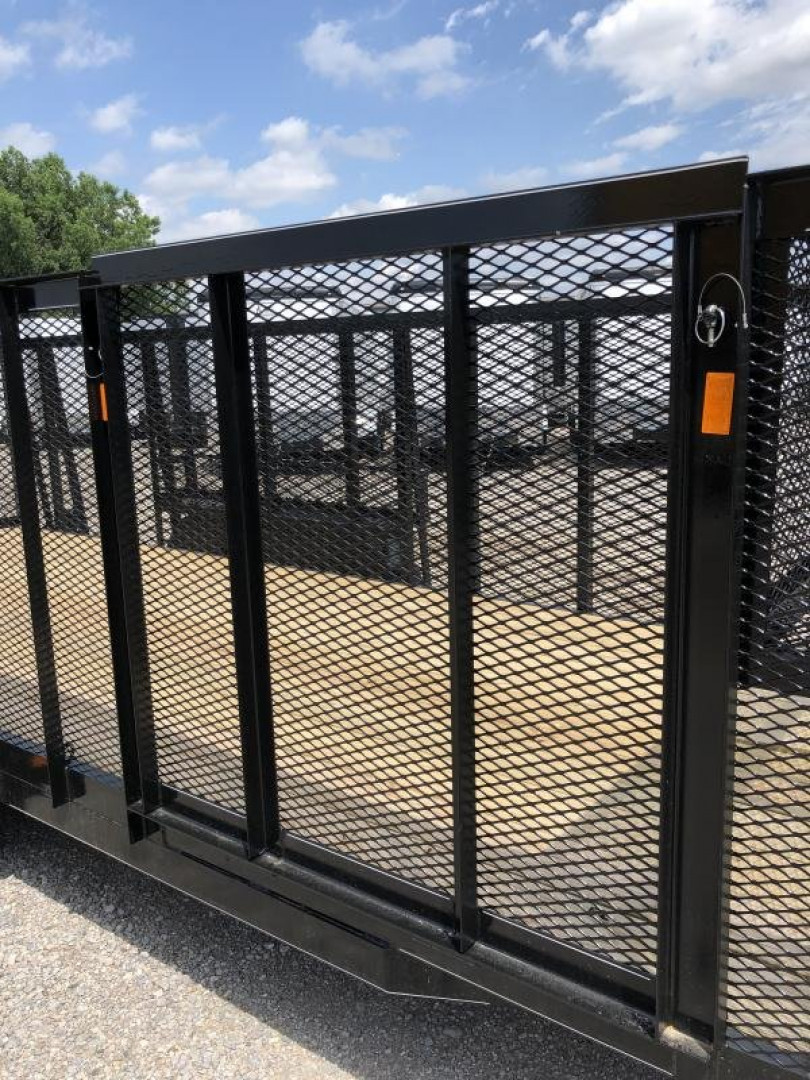 New 2025 Road Boss 83"x20' Tandem Axle Landscape with 4' Sides & Side gate Landscape Trailer