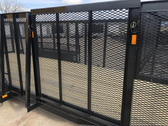 New 2025 Road Boss 83"x20' Tandem Axle Landscape with 4' Sides & Side gate Landscape Trailer