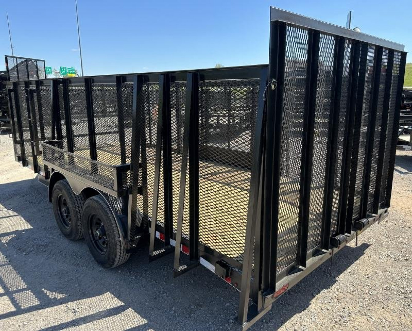 New 2025 Road Boss 83"x18' Medium Duty Landscape Trailer