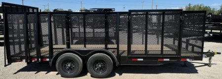 New 2025 Road Boss 83"x18' Medium Duty Landscape Trailer