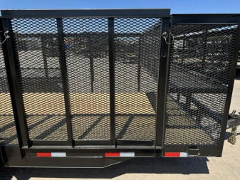 New 2025 Road Boss 83"x18' Medium Duty Landscape Trailer