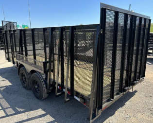 New 2025 Road Boss 83"x18' Medium Duty Landscape Trailer