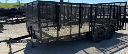 New 2025 Road Boss 83"x18' Medium Duty Landscape Trailer