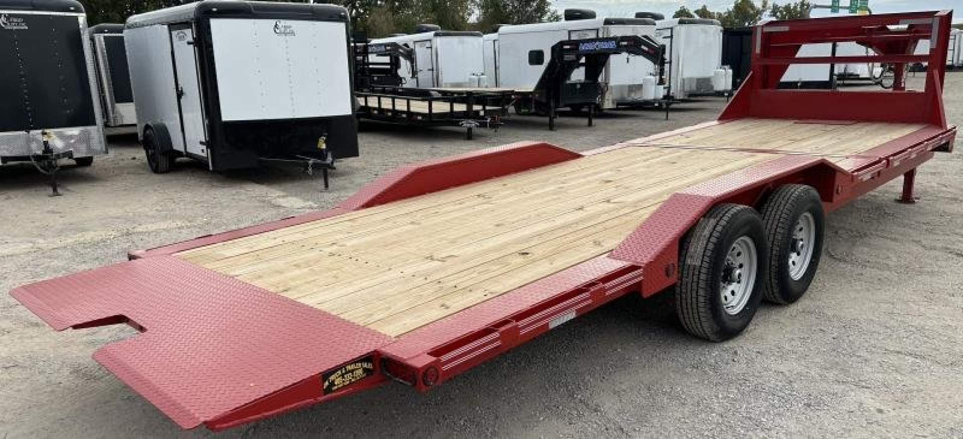 New 2025 East Texas 24' Gooseneck Lowstyle Tilt Trailer