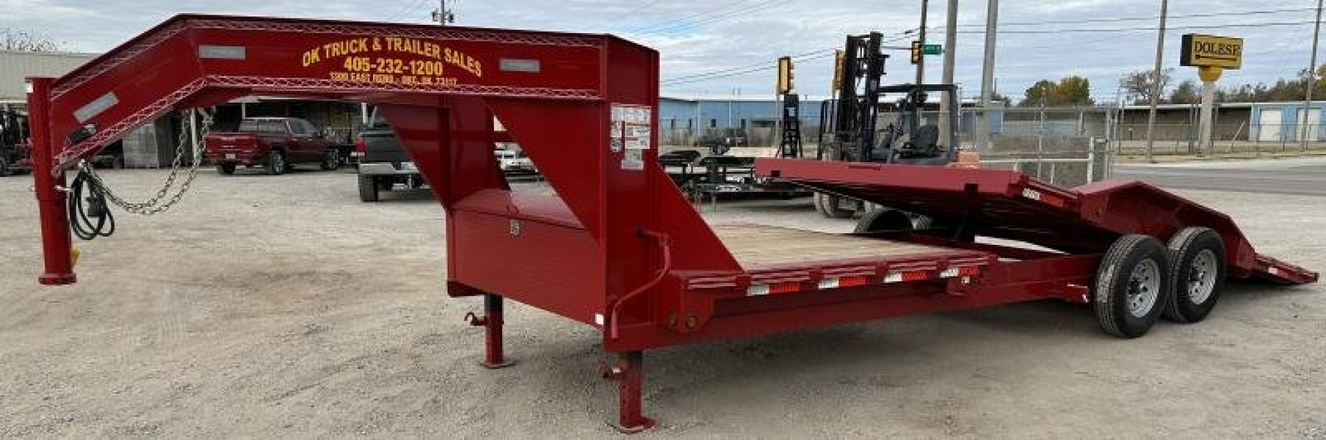 New 2025 East Texas 24' Gooseneck Lowstyle Tilt Trailer