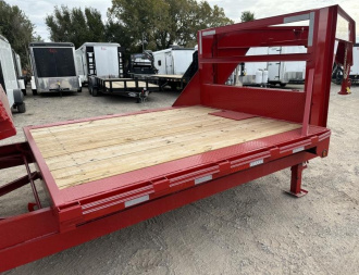 New 2025 East Texas 24' Gooseneck Lowstyle Tilt Trailer