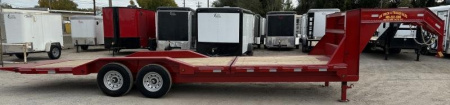 New 2025 East Texas 24' Gooseneck Lowstyle Tilt Trailer