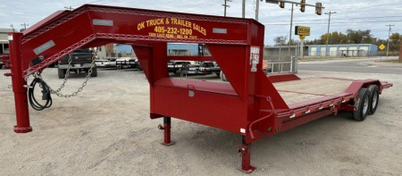 New 2025 East Texas 24' Gooseneck Lowstyle Tilt Trailer