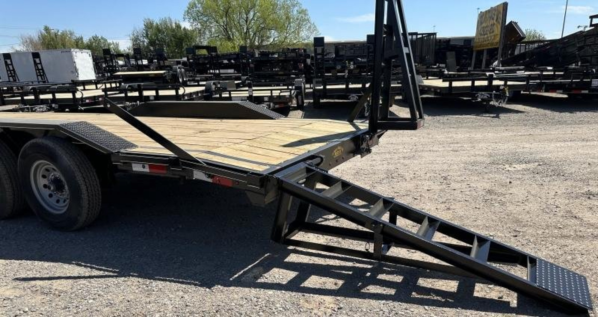 New 2025 Road Boss 102"x24' Gooseneck Lowstyle Equipment Trailer