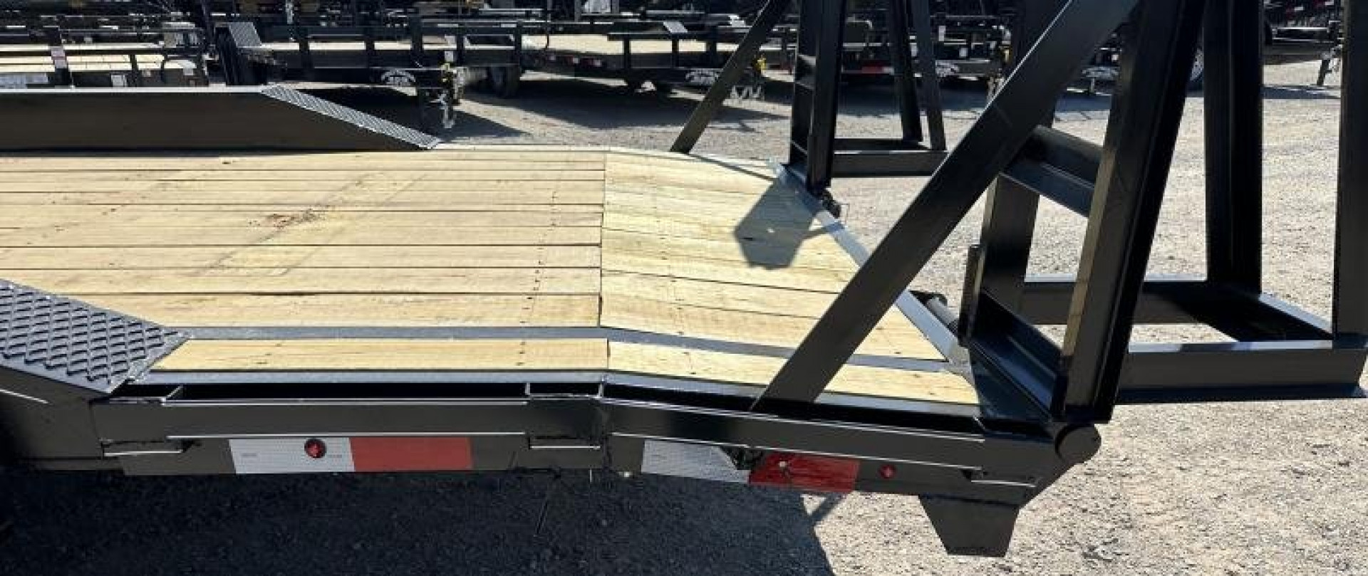 New 2025 Road Boss 102"x24' Gooseneck Lowstyle Equipment Trailer